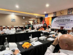 Rapat terbatas komisi v dpr ri membahas kecelakaan kmp tunu pratama jaya di kantor asdp ketapang ban.jpeg